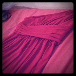 One shoulder short dress